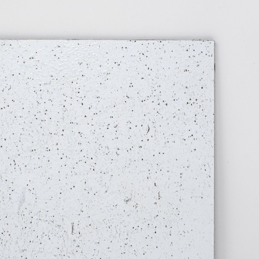 Duschrückwand 'DecoDesign' Dekor Putzoptik-Weiß 100 x 255 cm