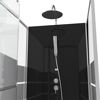 Komplettdusche 'Study' mit Schwingtür silbern 90 x 90 x 225 cm
