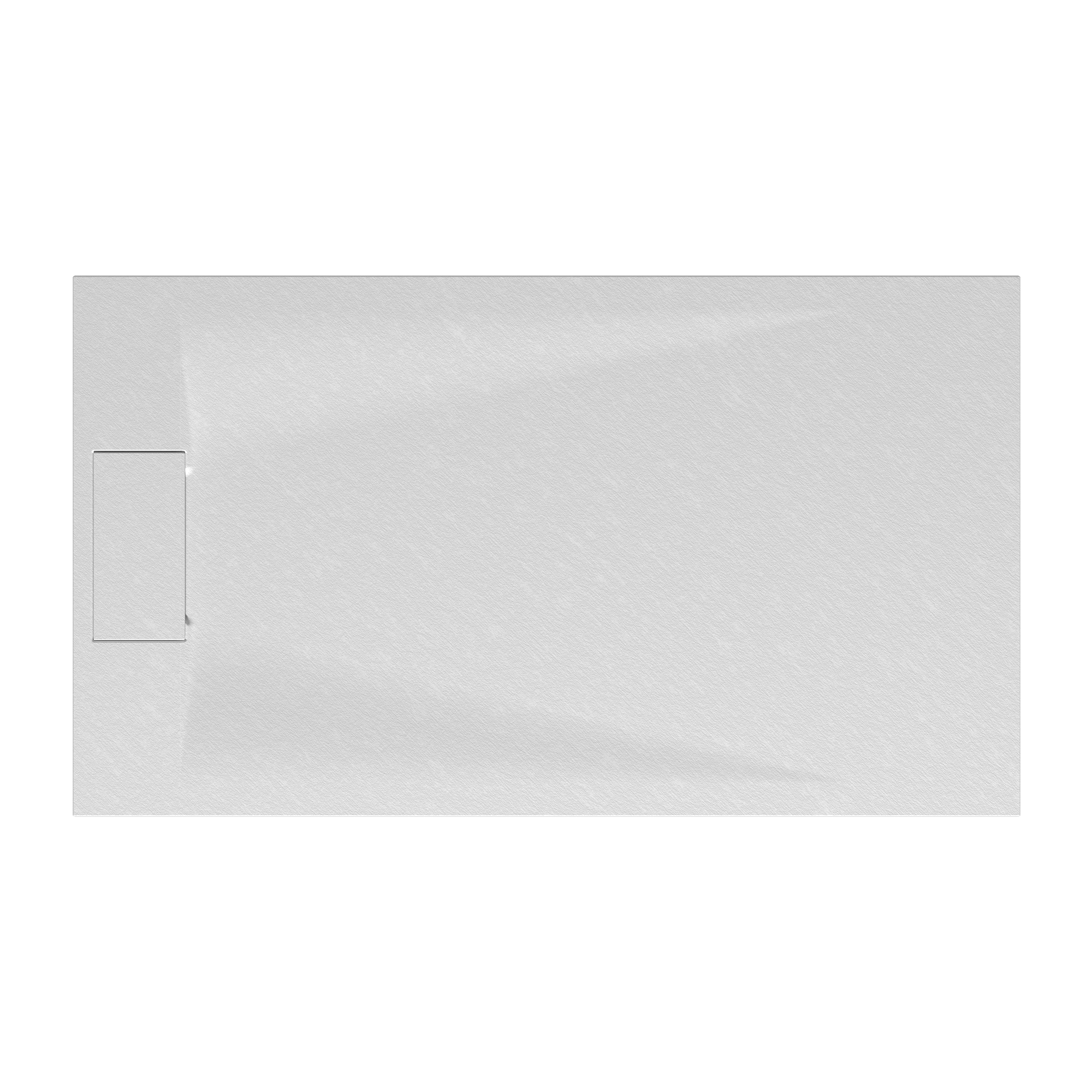 Duschwanne 'Lite Line' Steinoptik weiß 80 x 90 cm + product picture