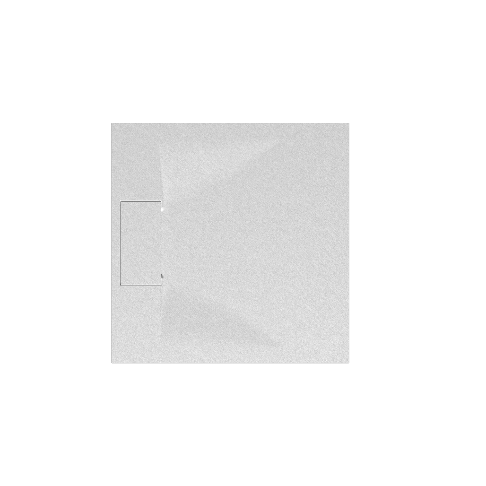 Duschwanne 'Lite Line' Steinoptik weiß 90 x 90 cm + product picture