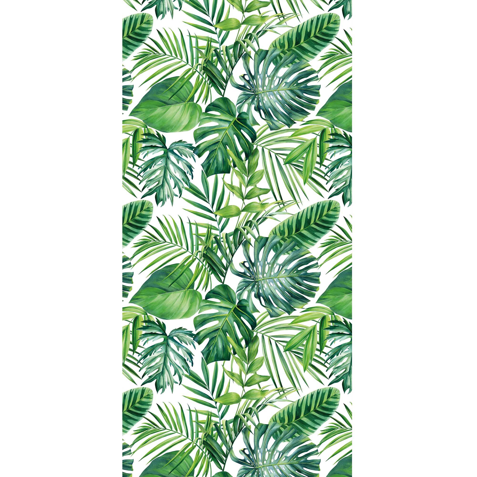 Nahtloses Muster mit tropischen Blättern