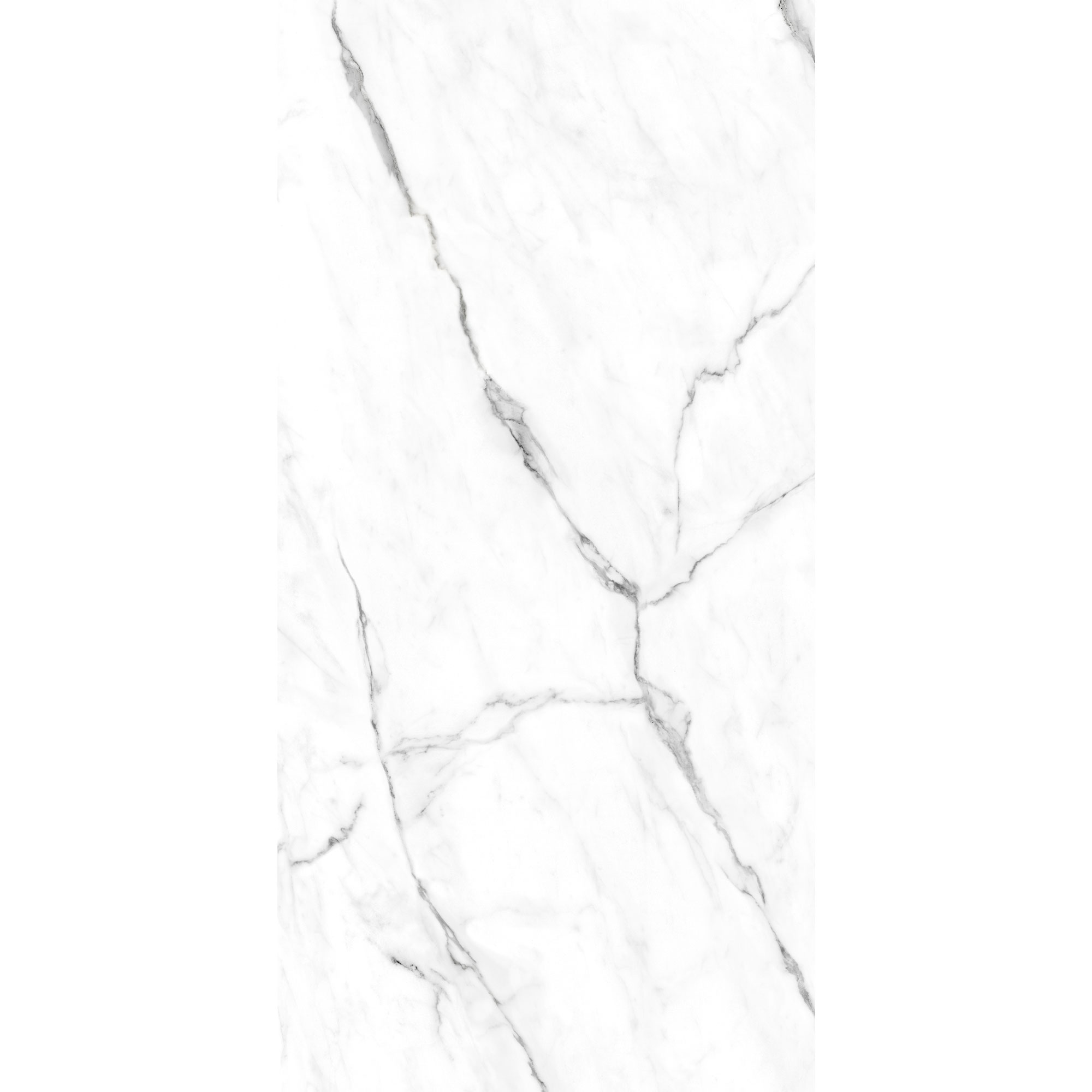 Rückwand 'Marmor-Weiß' hochglaz 100 x 255 cm + product picture