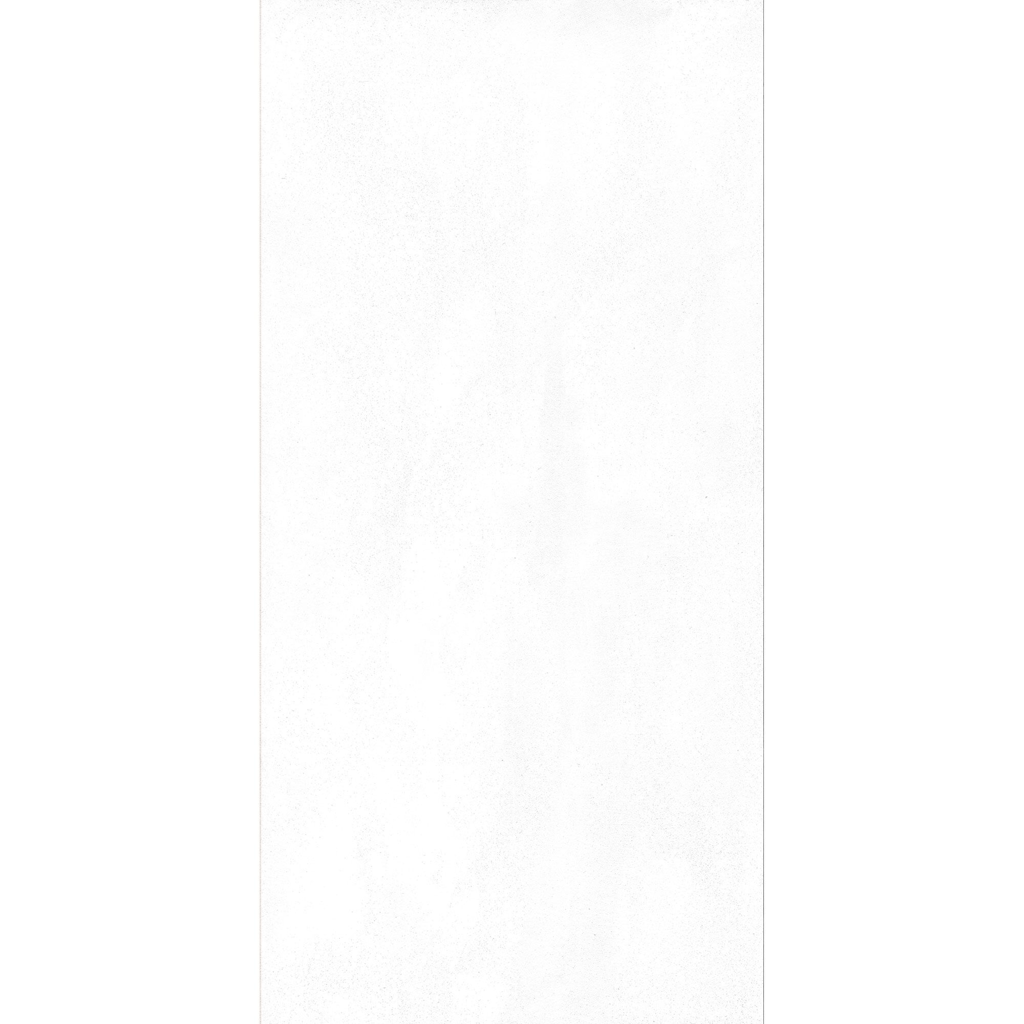 Weiße Tapete in Putzoptik