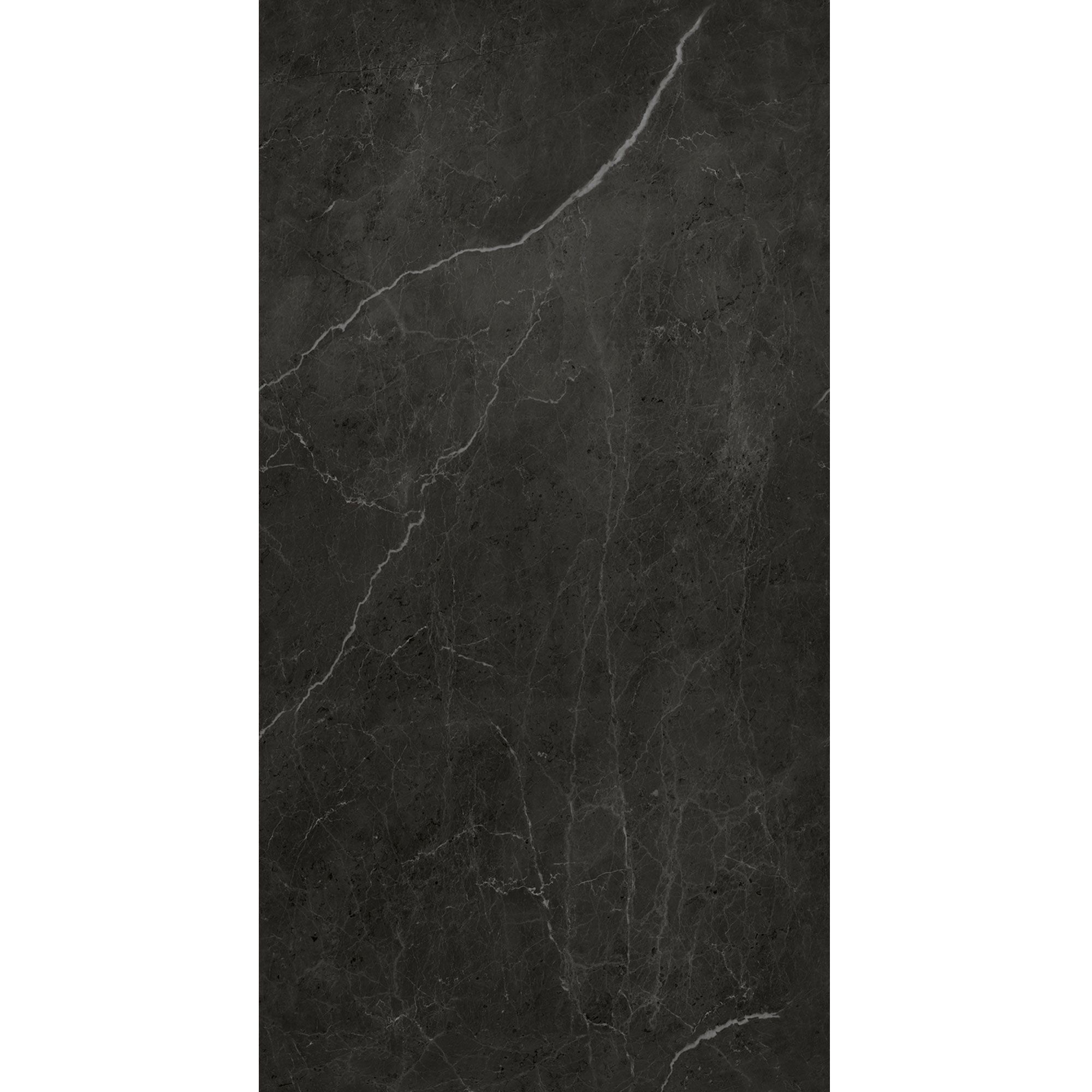 Dunkelgraue Marmorplatte mit weißer Maserung