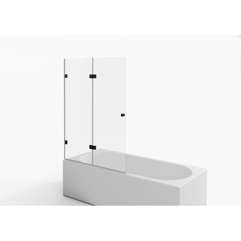 Badewanne mit Duschabtrennung