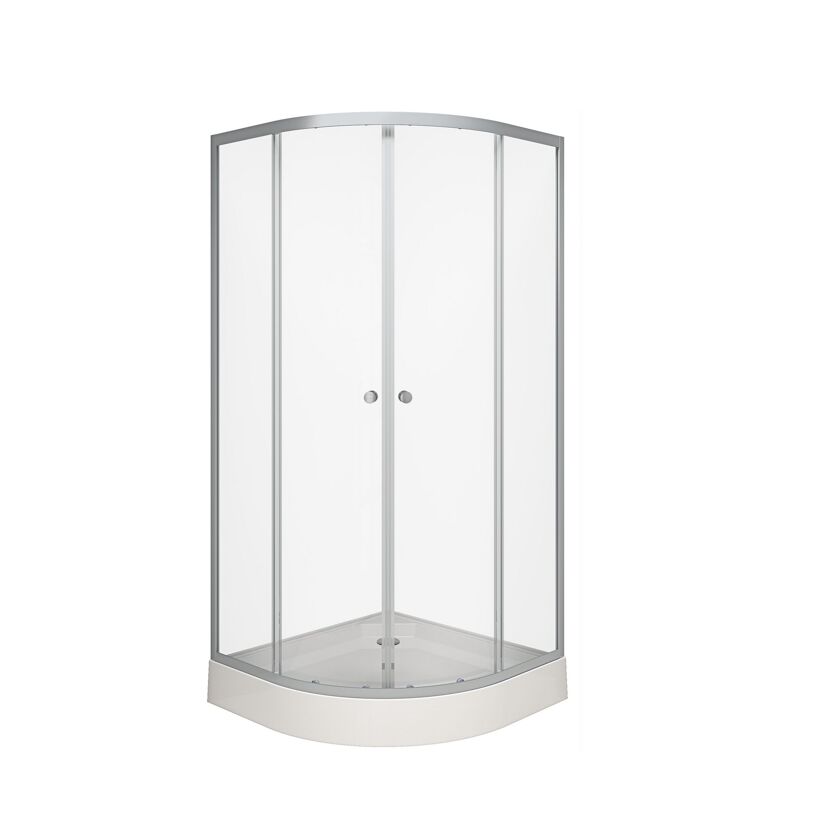 Duschkabine Silverline mit Duschtasse