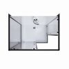 Dusche Black Magic, Blick von oben