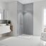 Duschkabine mit Regendusche und Handbrause