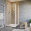 Duschkabine mit Regendusche und Handbrause