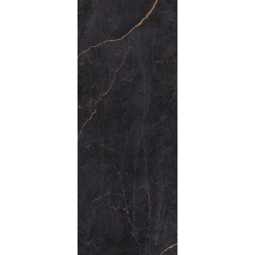 Schwarze Fliese mit goldenen Adern
