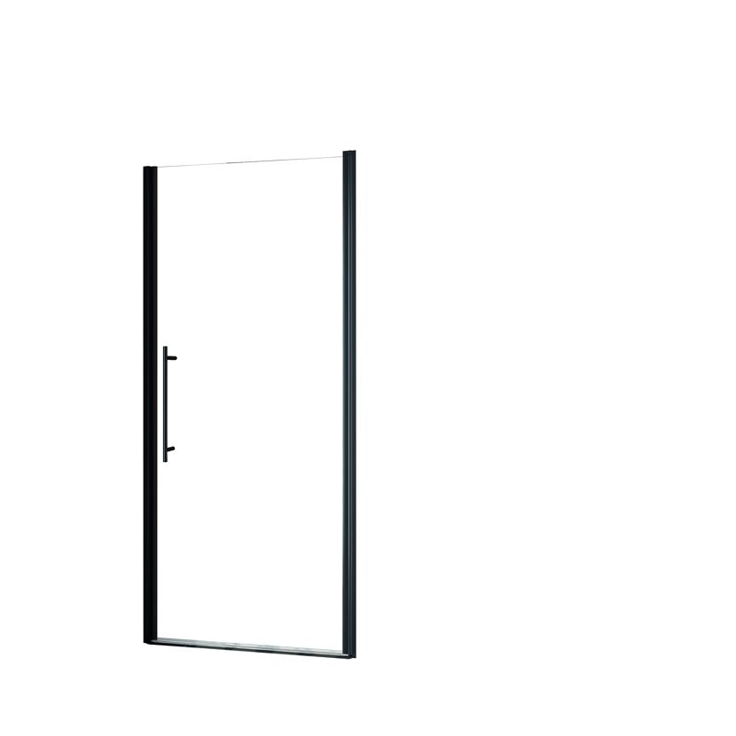 Drehtür 'Alexa Style 2.0' mattschwarz 90 x 192 cm