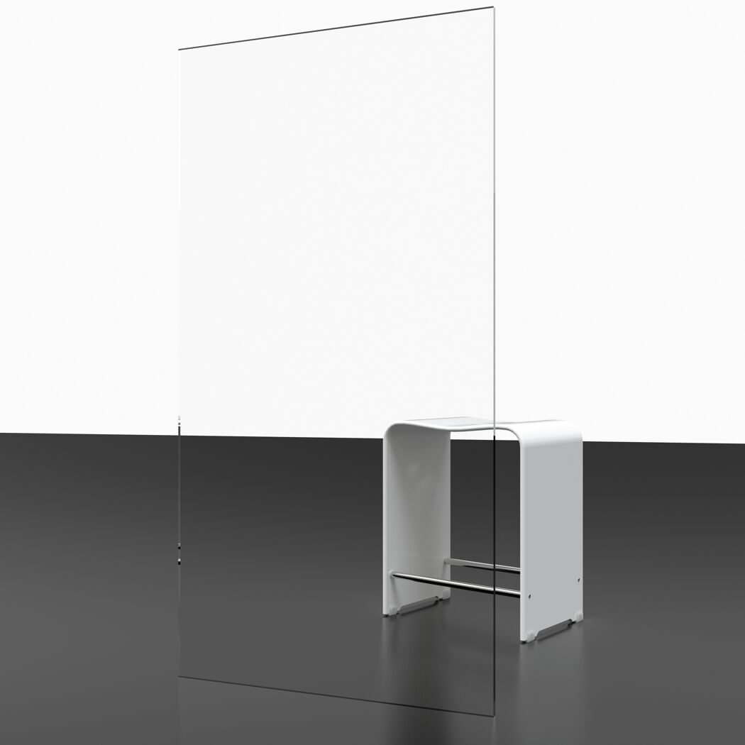 Walk-In-Duschwand 'Alexa Style 2.0' Kupferoptik 200 x 90 cm