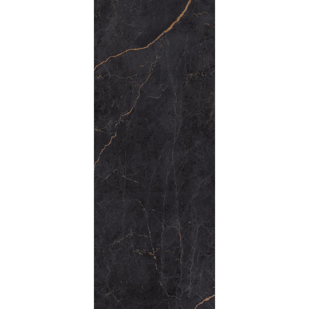 Duschrückwand 'DecoDesign' Softtouch Stein Marmor-Anthrazit-Kupfer 255 x 100 cm