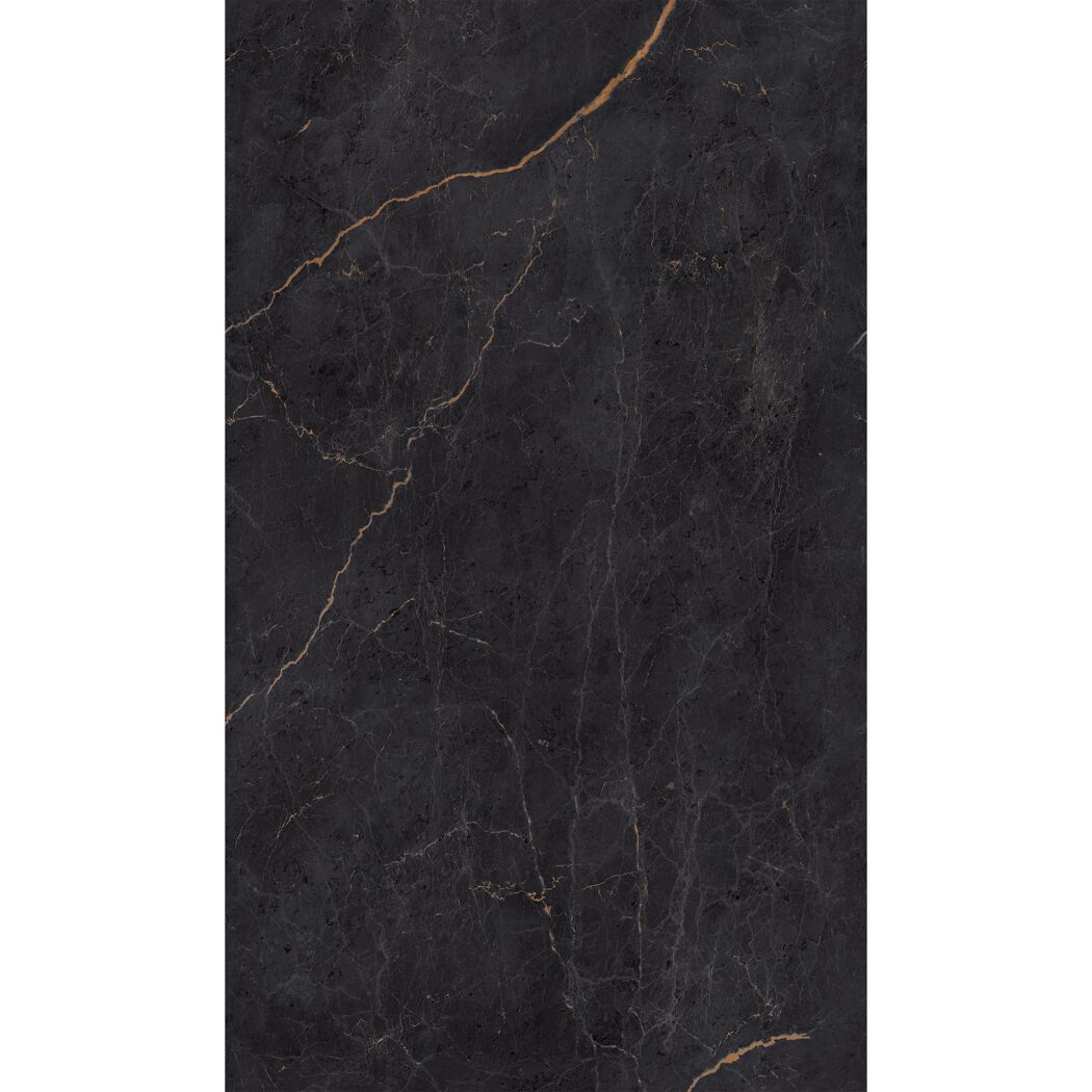 Duschrückwand 'DecoDesign' Softtouch Stein Marmor-Anthrazit-Kupfer 255 x 150 cm