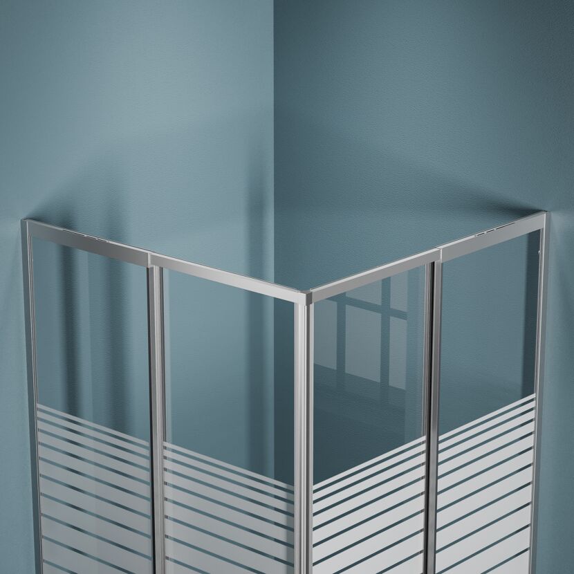 Duschkabine Eckeinstieg MEIKE 90 x 180 cm