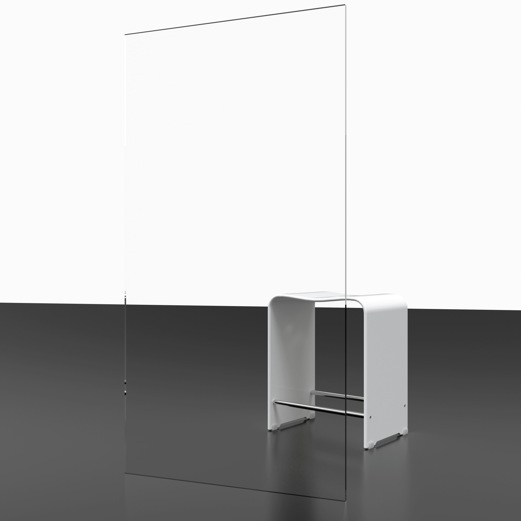 Walk-In-Duschwand 'Alexa Style 2.0' Chromoptik 120 x 190 cm + product picture