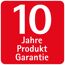 10 Jahre Produktgarantie