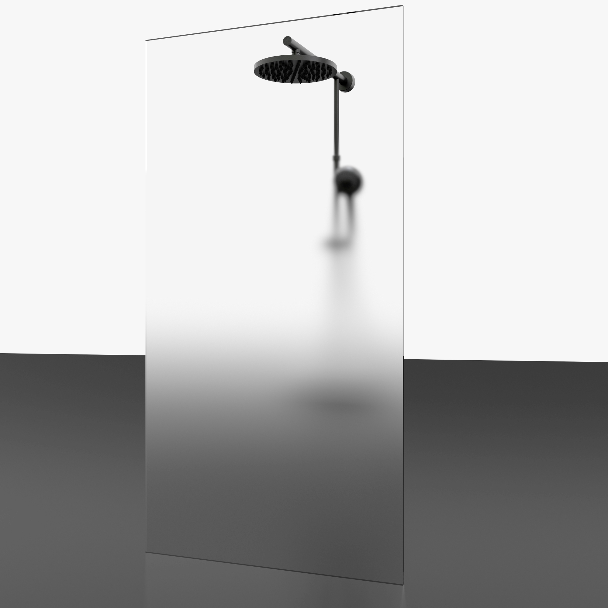 Walk-In-Duschwand 'Garant 2.0' aluminiumfarben 120 x 200 cm + product picture