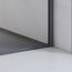 Walk-In-Duschwand 'Trend 2.0' schwarz, 120 x 200 cm