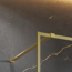 Verkleinertes Bild von Walk-In-Duschwand 'Trend 2.0' Goldoptik 100 x 200 cm