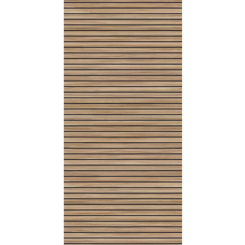 Holzpaneel mit horizontalen Linien