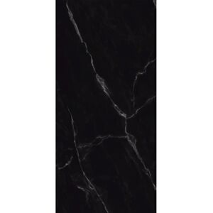 Duschrückwand Marmoroptik schwarz 150 x 255 cm