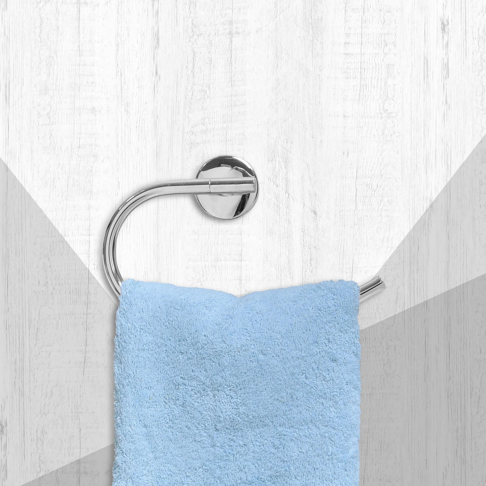 Handtuchhalter 'VISION' verchromt glänzend, halbrund + product picture