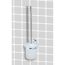 Toilettenbürste mit Halter und Glasbehälter