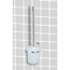 Verkleinertes Bild von WC-Bürstengarnitur 'Vision' wandhängend rund verchromt/weiß
