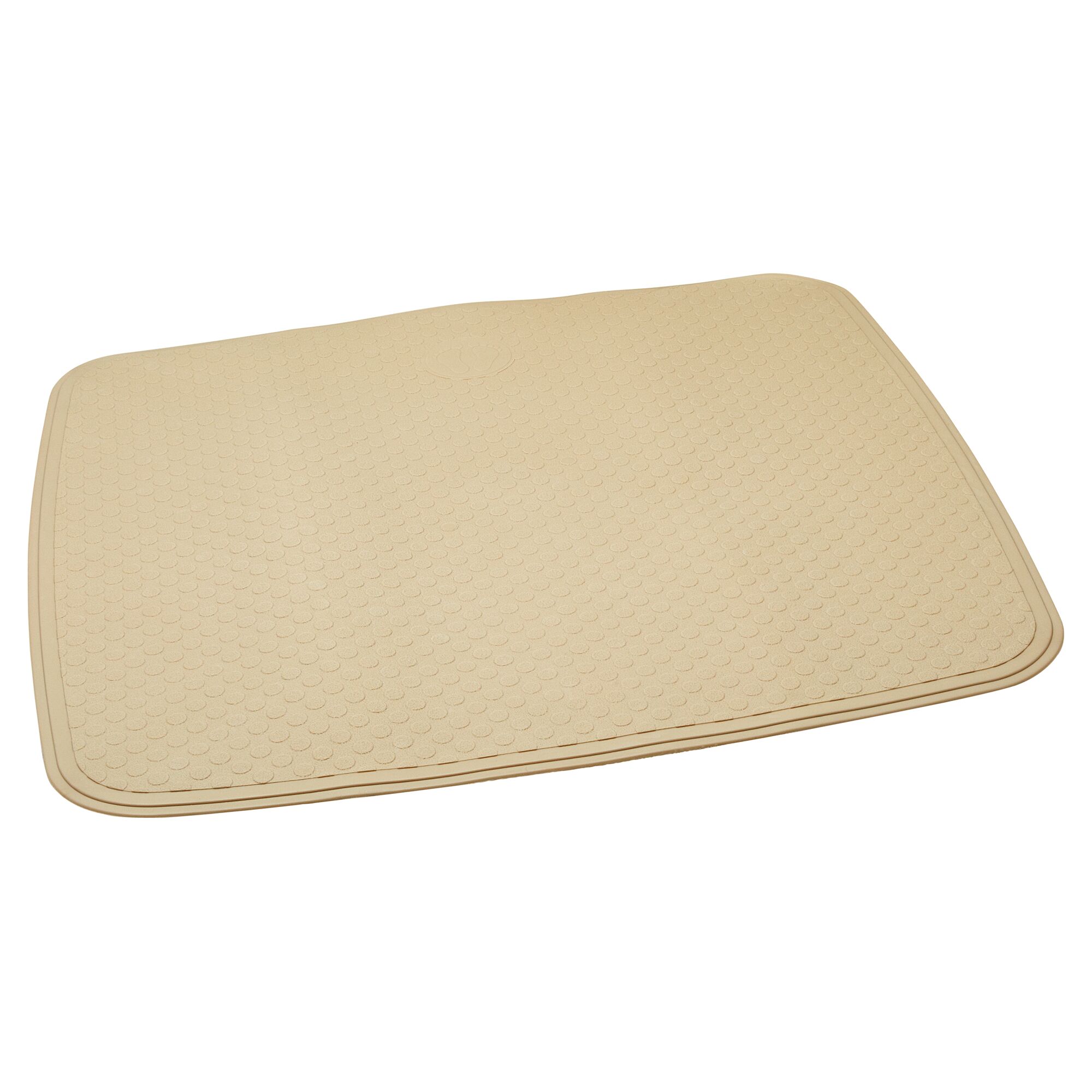 Beige Duscheinlage Capri