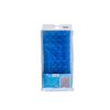 Blaue Badewanneneinlage in Verpackung