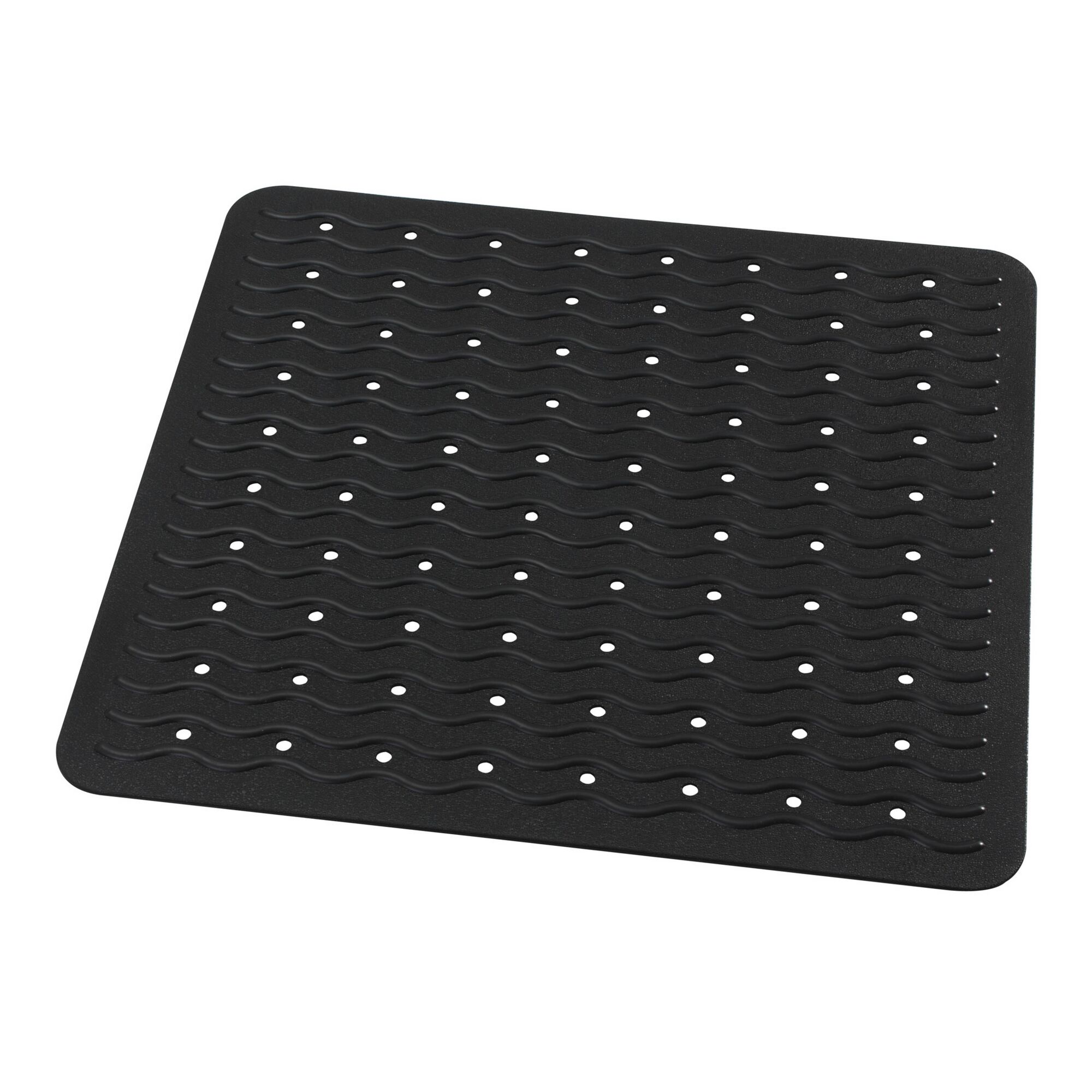 Schwarze Duscheinlage Playa