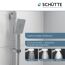 Überkopfbrause-Set 'Ocean' mit integrierter Thermostat-Duscharmatur chrom, anthrazit