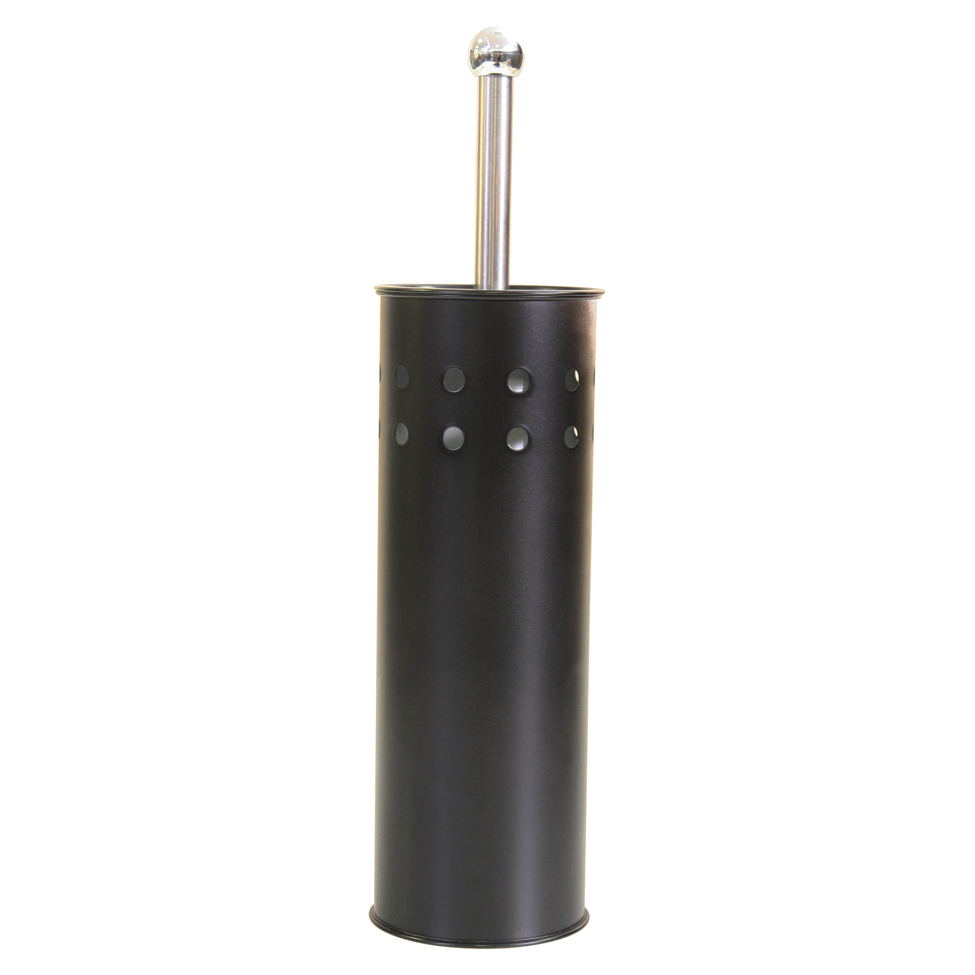 WC-Garnitur Edelstahl schwarz + product picture