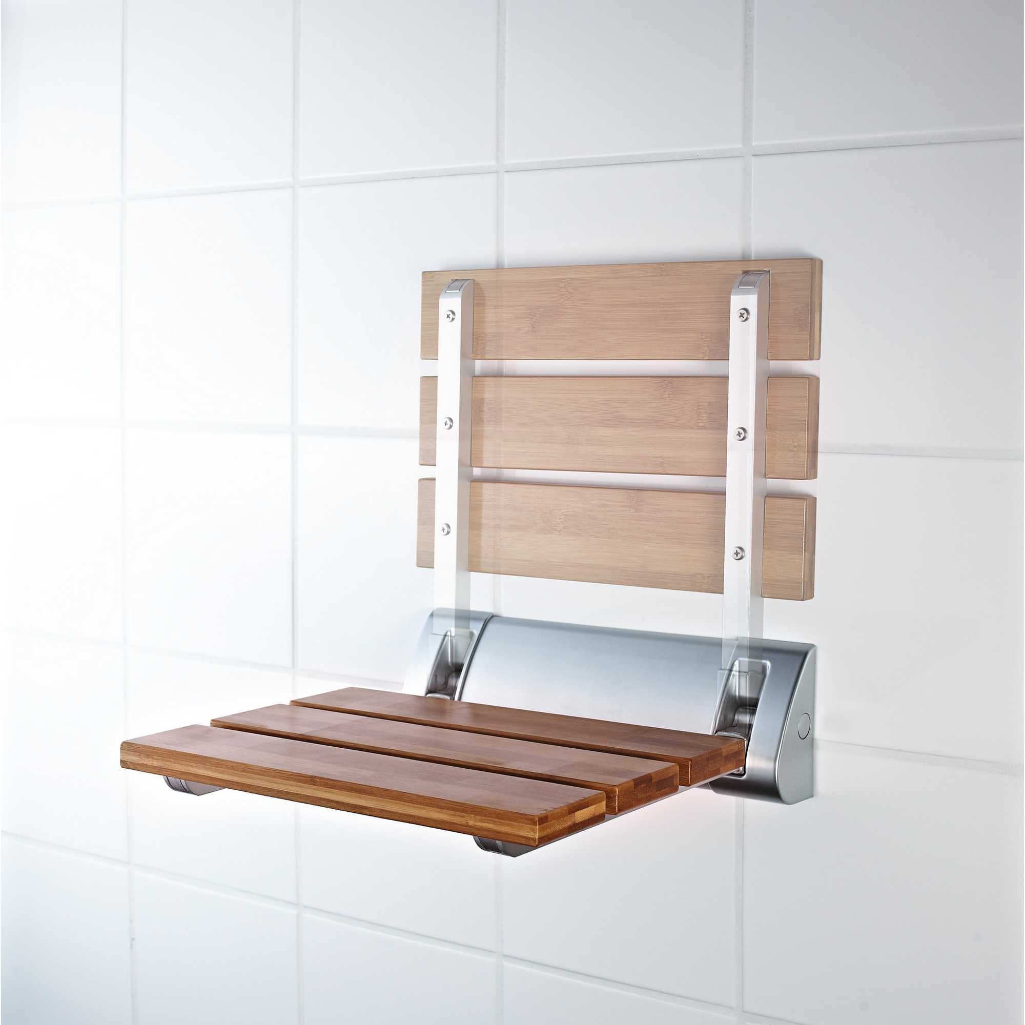 Dusch-Klappsitz mit Bambus-Sitzfläche + product picture