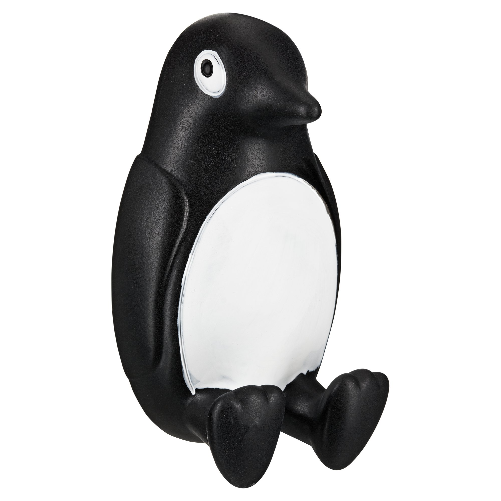 Klebehaken 'Pingu' schwarz-weiß + product picture