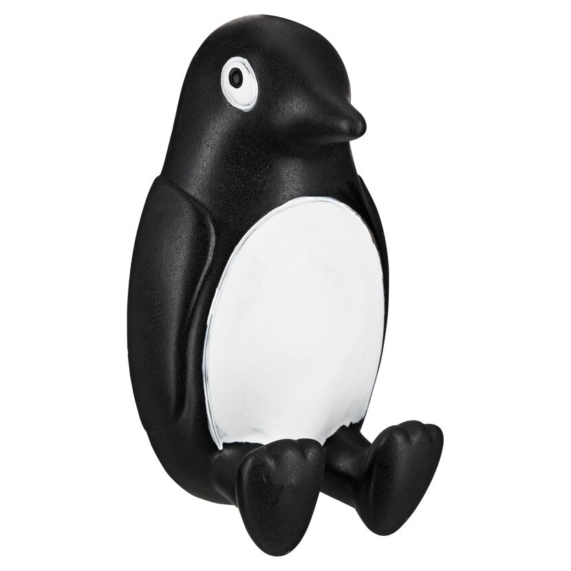 Pinguin schwarz-weiß Haken