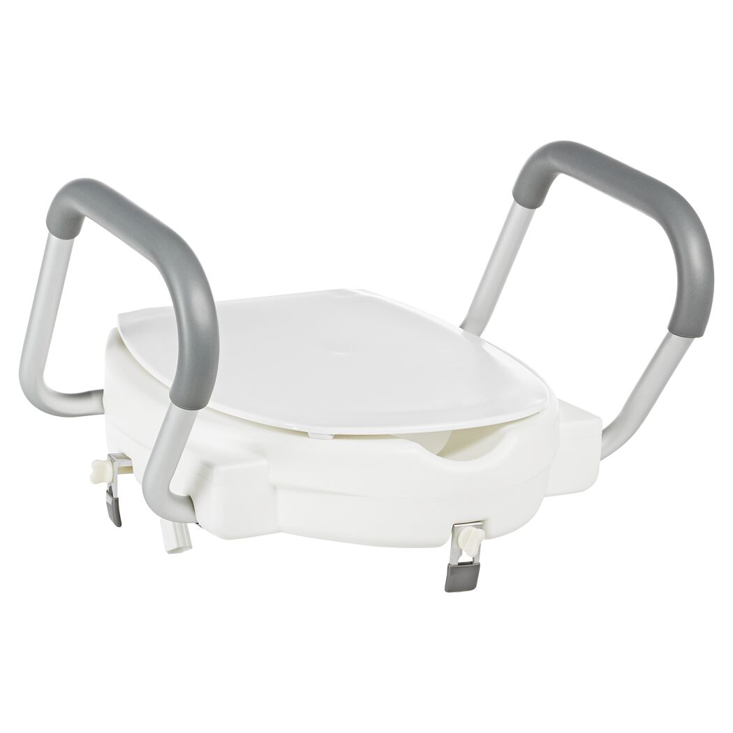 Toilettensitzerhöhung mit Griffen