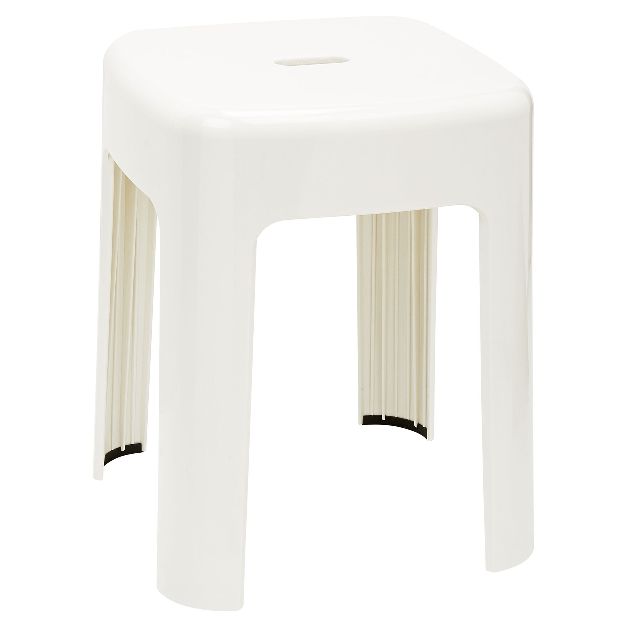 Weißer Badhocker Alaska