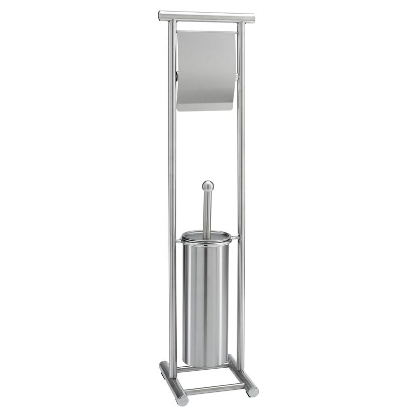 Stand-WC-Garnitur Lioni aus Edelstahl