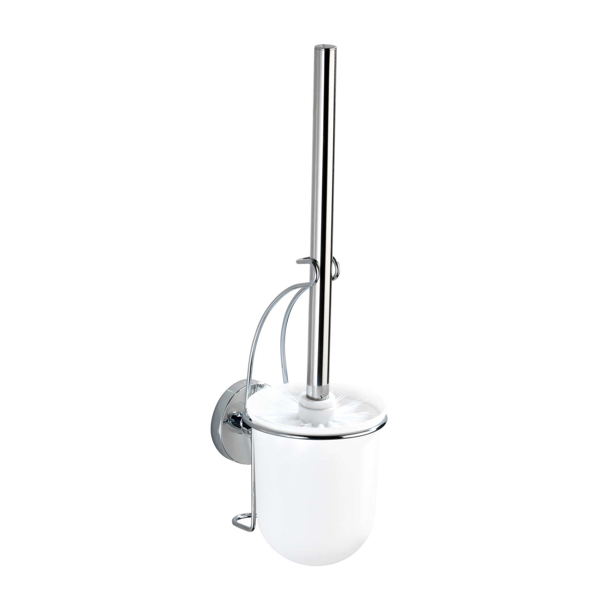 Vacuum-Loc® Wand WC-Garnitur 'Milazzo' Befestigen ohne bohren, weiß + product picture