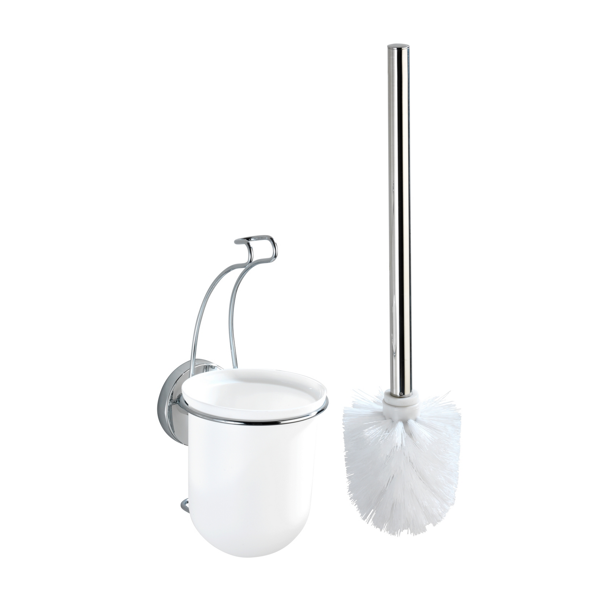 Vacuum-Loc® Wand WC-Garnitur 'Milazzo' Befestigen ohne bohren, weiß