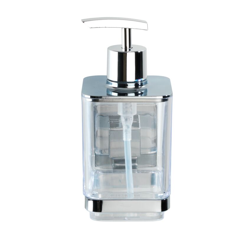 Seifenspender 'Vacuum-Loc Quadro' Edelstahl, 330 ml