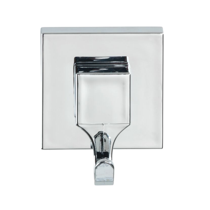 Wandhaken 'Vacuum-Loc Quadro' silbern glänzend, 2er-Set