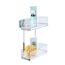 Wandregal Vacuum-Loc Quadro' 2 Etagen 25,5 x 32,5 x 14 cm