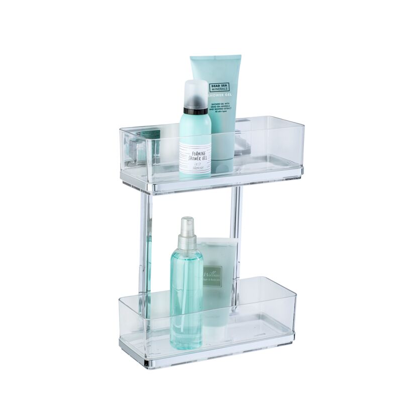 Wandregal Vacuum-Loc Quadro' 2 Etagen 25,5 x 32,5 x 14 cm