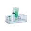 Wandablage 'Vacuum-Loc Quadro' chromfarbend 25,5 x 8,5 x 14 cm