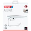 Tesa Deluxx WC-Rollenhalter mit Ablage, Chrom