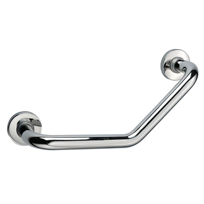 Ridder Winkel Haltegriff Comfort Edelstahl Hochglanzpoliert 45 Cm Bis 110 Kg
