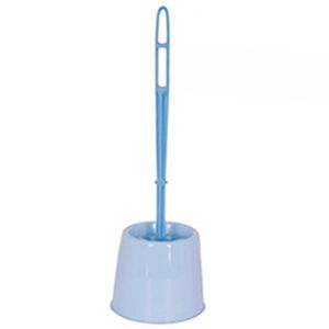 WC-Bürstengarnitur hellblau Ø 12,5 x 38 cm